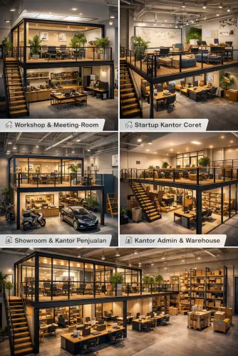 Mezzanine Ruang Kantor di Bogor