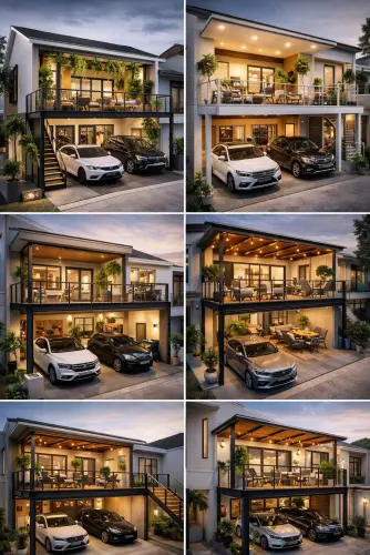 Mezannine Teras Rumah Keren di Bogor